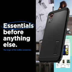 Samsung Galaxy Xcover7 Hülle Spigen Tough Armor Schwarz