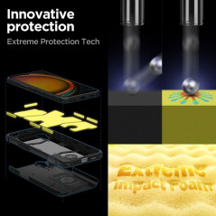 Samsung Galaxy Xcover7 Hülle Spigen Tough Armor Schwarz