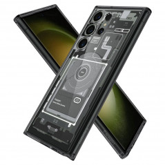 Samsung Galaxy S23 Ultra 5G Hülle Spigen Ultra Hybrid Kristallklar  Zero one