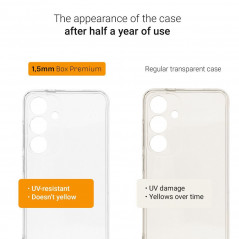XIAOMI Redmi Note 12 Pro 5G Hülle 1,5mm Box Premium Durchsichtbar