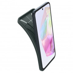 Samsung Galaxy A35 Hülle Spigen  Liquid Air Abgrundgrün