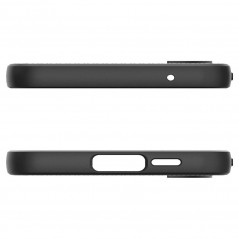 Samsung Galaxy A55 Hülle Spigen  Liquid Air Matt Schwarz