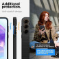 Samsung Galaxy A55 Hülle Spigen  Liquid Air Matt Schwarz
