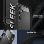 Samsung Galaxy A55 Hülle Spigen Armor Kohlenstoff-Faser, Elegant  Schwarz