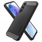 Samsung Galaxy A55 Hülle Spigen Armor Kohlenstoff-Faser, Elegant  Schwarz