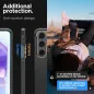 Samsung Galaxy A55 Hülle Spigen Armor Kohlenstoff-Faser, Elegant  Schwarz