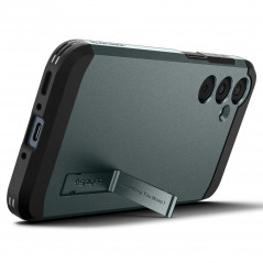 Samsung Galaxy A35 Hülle Spigen Tough Armor Abgrundgrün