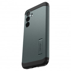Samsung Galaxy A35 Hülle Spigen Tough Armor Abgrundgrün