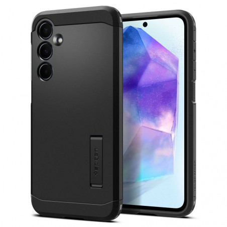 Samsung Galaxy A55 Hülle Spigen Tough Armor Schwarz
