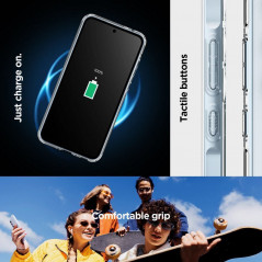 Samsung Galaxy A35 Hülle Spigen Ultra Hybrid Kristallklar  Durchsichtbar