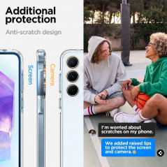 Samsung Galaxy A55 Hülle Spigen Ultra Hybrid Kristallklar  Durchsichtbar
