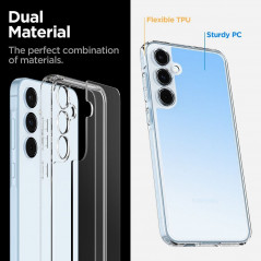 Samsung Galaxy A55 Hülle Spigen Ultra Hybrid Kristallklar  Durchsichtbar