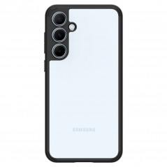 Samsung Galaxy A55 Hülle Spigen Ultra Hybrid Kristallklar  Matt Schwarz