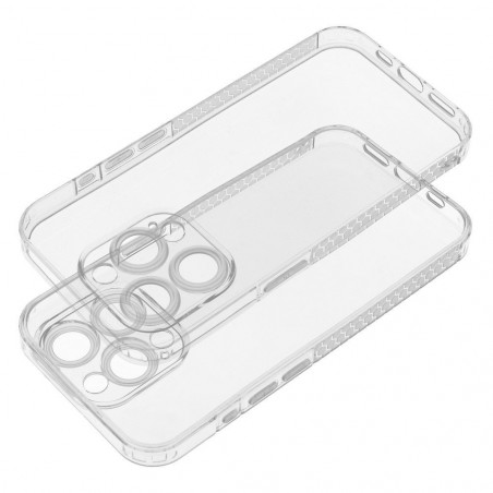 Apple iPhone 13 Pro Hülle Clear 1.5 mm GRID Durchsichtbar