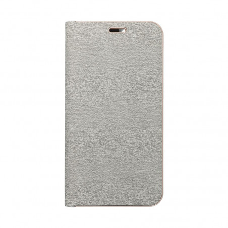 Samsung Galaxy Xcover7 Book Handytaschen LUNA Book Gold Elegant  Silber