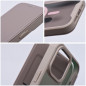 Apple iPhone 15 Pro Max Book Handytaschen Smart Mag Book Elegant  MagSAFE  Titan