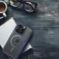 Apple iPhone 15 Book Handytaschen Smart Mag Book Elegant  MagSAFE  Blau