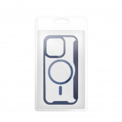 Apple iPhone 15 Pro Max Book Handytaschen Smart Mag Book Elegant  MagSAFE  Blau