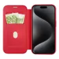 Apple iPhone 15 Pro Max Book Handytaschen Smart Mag Book Elegant  MagSAFE  Rot