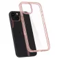 Apple iPhone 13 mini Hülle Spigen Ultra Hybrid Kristallklar  Rosenkristall
