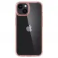 Apple iPhone 13 mini Hülle Spigen Ultra Hybrid Kristallklar  Rosenkristall