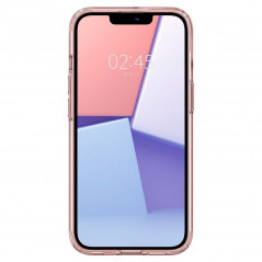 Apple iPhone 13 mini Hülle Spigen Ultra Hybrid Kristallklar  Rosenkristall