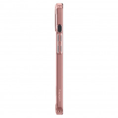 Apple iPhone 13 mini Hülle Spigen Ultra Hybrid Kristallklar  Rosenkristall