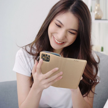 Oppo A60 Book Handytaschen Smart Case Book Gold