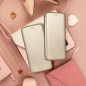 Apple iPhone 15 Book Handytaschen Book Elegance Elegant  Gold