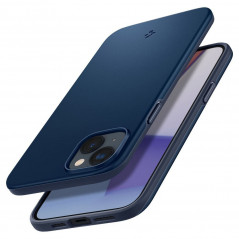 Apple iPhone 14 Hülle Spigen Thin Fit Navy blau