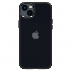 Apple iPhone 14 Hülle Spigen Ultra Hybrid Kristallklar  Frostschwarz