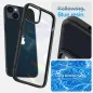 Apple iPhone 14 Hülle Spigen Ultra Hybrid Kristallklar  Frostschwarz