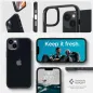 Apple iPhone 14 Hülle Spigen Ultra Hybrid Kristallklar  Frostschwarz