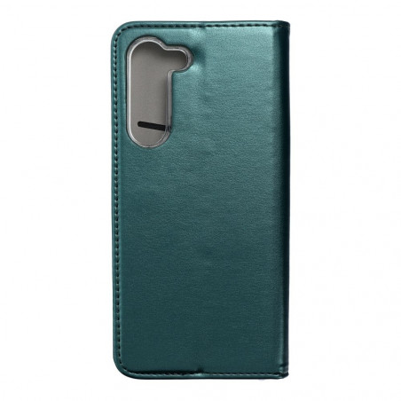 Samsung Galaxy S23 Plus 5G Book Handytaschen Smart Magneto book Dunkelgrün