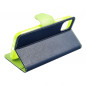 Samsung Galaxy A14 5G Book Handytaschen Fancy Book Marine / Limette