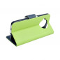 Samsung Galaxy A14 5G Book Handytaschen Fancy Book Marine / Limette