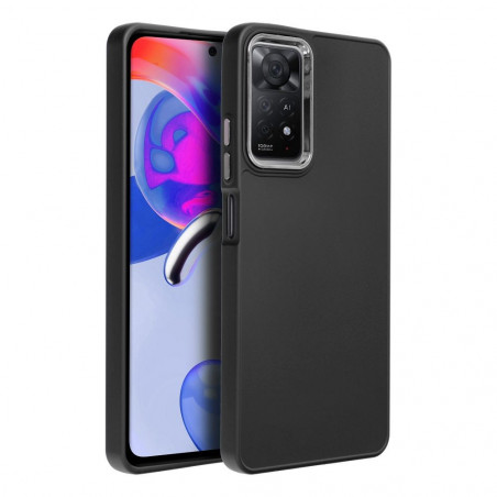 XIAOMI Redmi Note 11 Pro Hülle FRAME Elegant  Schwarz