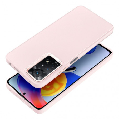 XIAOMI Redmi Note 11 Pro 5G Hülle FRAME Elegant  Puderrosa