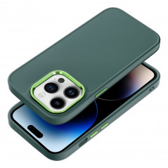 Apple iPhone 14 Pro Hülle FRAME Elegant  Grün