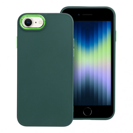 Apple iPhone 8 Hülle FRAME Elegant  Grün