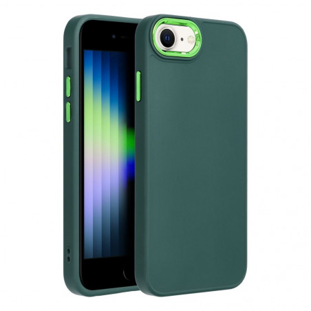 Apple iPhone 8 Hülle FRAME Elegant  Grün