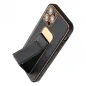 Samsung Galaxy S20 FE 5G 2022 Hülle LEATHER Case Kickstand Schwarz