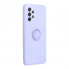 Samsung Galaxy A52s 5G Hülle Silicone ring Lila (Violet)