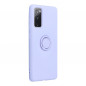 Samsung Galaxy S20 FE Hülle Silicone ring Lila (Violet)