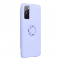 Samsung Galaxy S20 FE 5G 2022 Hülle Silicone ring Lila (Violet)
