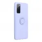 Samsung Galaxy S20 FE 5G 2022 Hülle Silicone ring Lila (Violet)