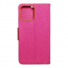 Apple iPhone 13 Pro Max Book Handytaschen CANVAS Book Rosa