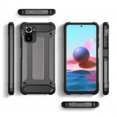 XIAOMI Redmi Note 10S Gehärtete Abdeckung Armor Schwarz