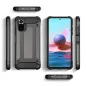 XIAOMI Redmi Note 10S Gehärtete Abdeckung Armor Schwarz