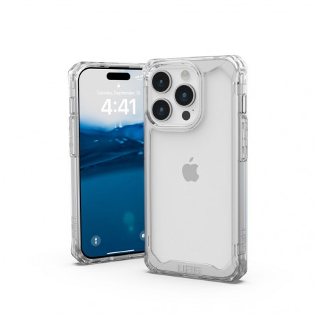 Apple iPhone 15 Pro Hülle Urban Armor Gear Plyo Premium-Gehäuse  MagSAFE  Eis